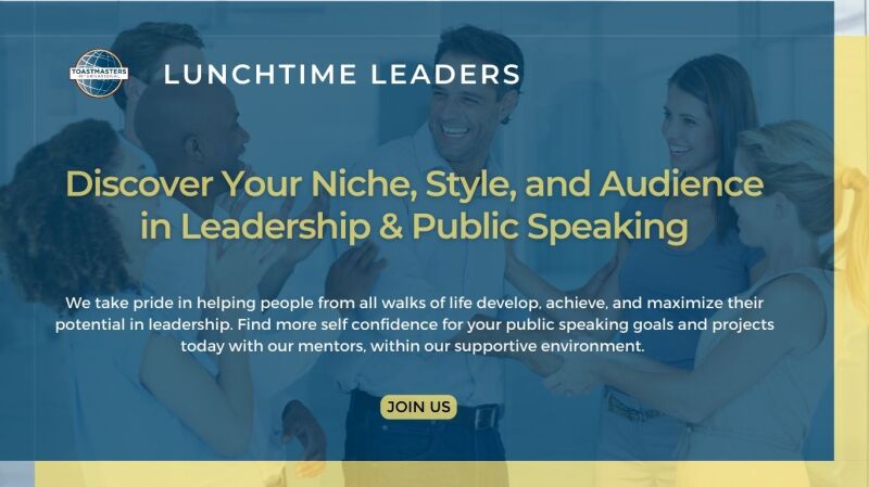 Discover Your Niche, Style, and Audience in Leadership and Public Speaking.